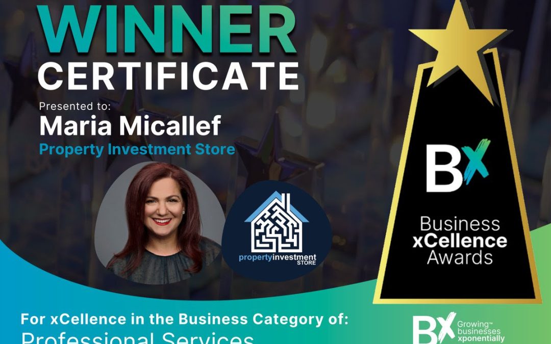 Exciting News: Maria Micallef and Property Investment Store Win Big!